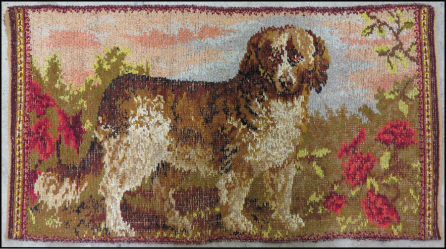 CONTEMPORARY WOOL RUG Depicting 1787a7