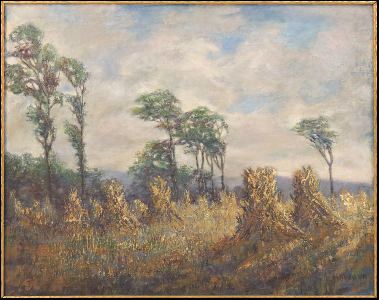 W.E. HOWARD (20TH CENTURY) LANDSCAPE.