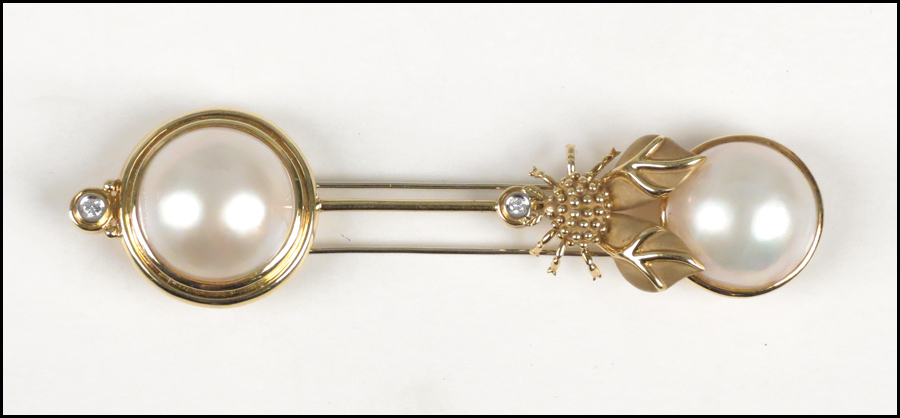 MABE PEARL DIAMOND AND 18 KARAT 1788d8