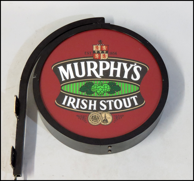 MURPHYS IRISH STOUT ELECTRIFIED ADVERTISING