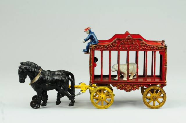 HUBLEY ROYAL CIRCUS BEAR WAGON 178951