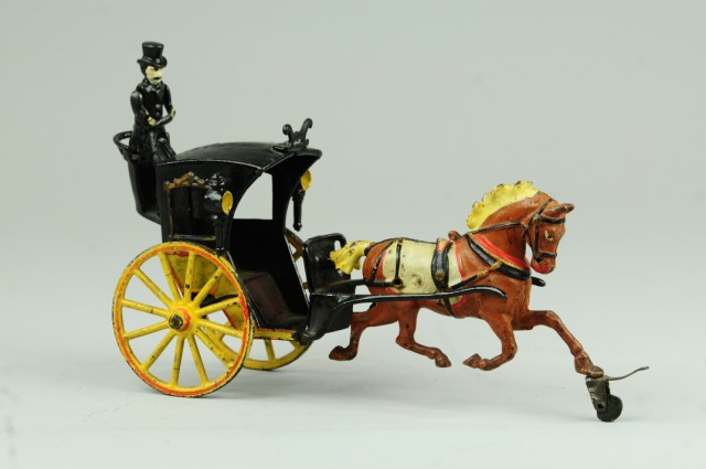 PRATT & LETCHWORTH HANSOM CAB WITH