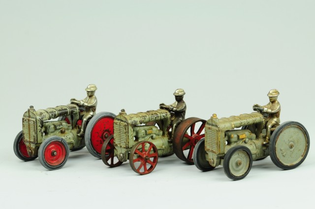 LOT OF THREE ''FORDSON'' TRACTORS