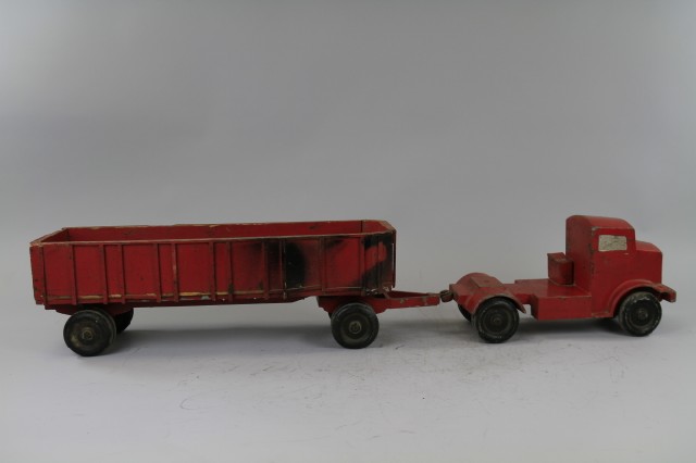 DIECAST TRUCK TRAILER AND DOLLY 178a19