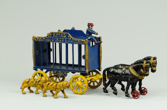 HUBLEY ROYAL CIRCUS CAGE WAGON 178a68