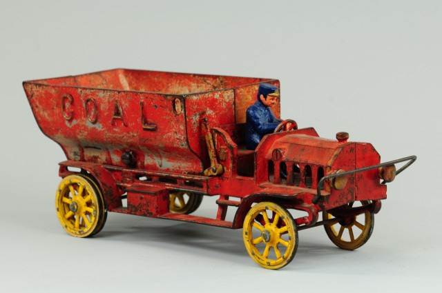 HUBLEY COAL TRUCK Painted in red