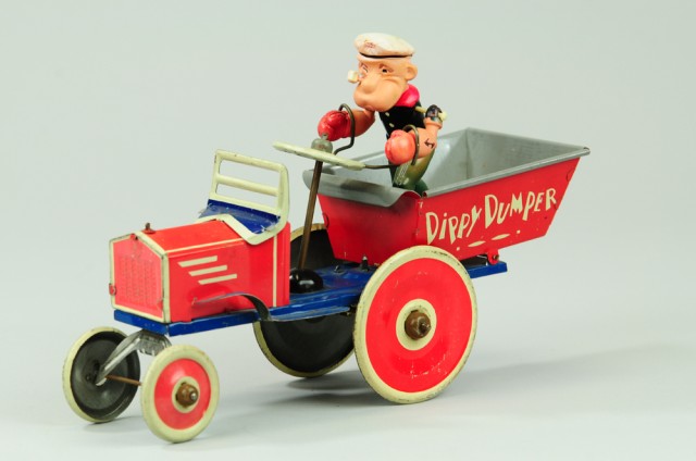 POPEYE DIPPY DUMPER Marx lithographed