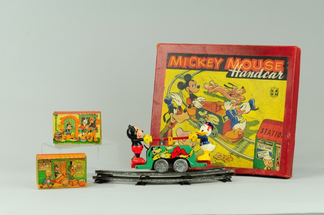 MICKEY MOUSE HAND CAR Wells O London 178abe