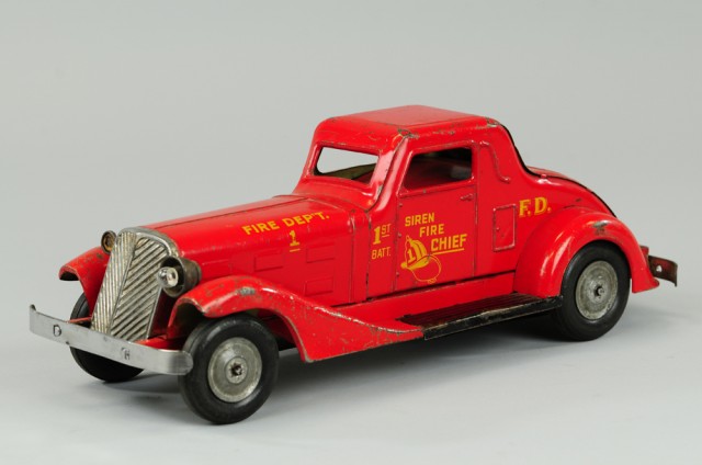 LOUIS MARX SIREN FIRE CHIEF S 178b1f