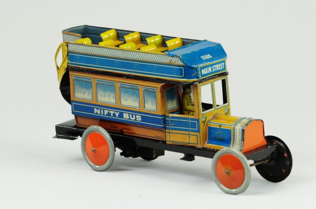 NIFTY BUS Germany c. 1930 lithographed