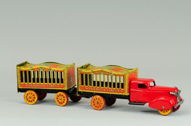 WYANDOTTE CIRCUS TRUCK WITH CAGE 178b81