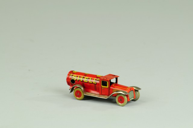 SHELL GASOLINE TRUCK PENNY TOY Germany