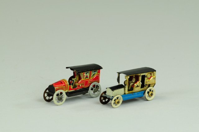 TWO LIMOUSINE PENNY TOYS Germany 178be4