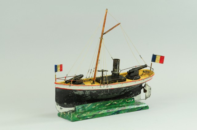 LEFEURE CANNON BOAT France c. 1905