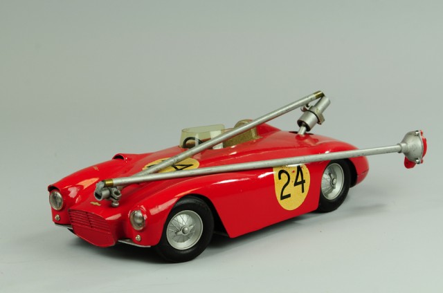 LANCIA D24 C. 1954 features a rear mounted