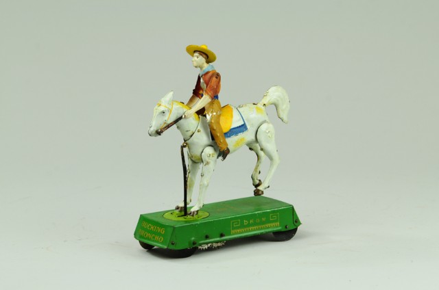 LEHMANN WILD WEST BUCKING BRONCO (WHITE