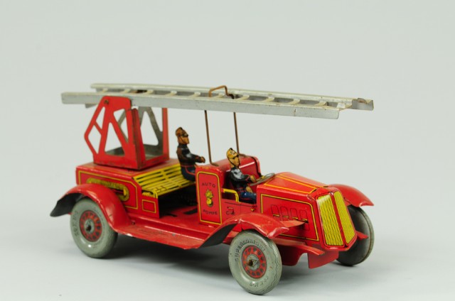 CHARLES ROSSIGNOL FIRE LADDER TRUCK