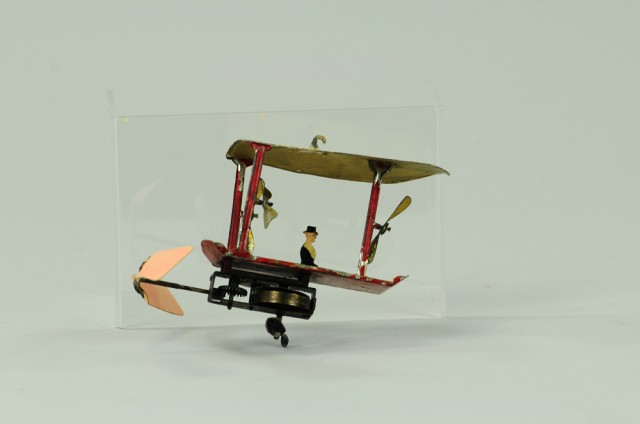 PUSHER PLANE Early hand painted 178cbb
