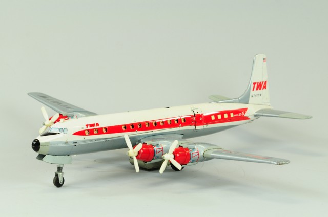 CRAGSTAN TWO DOUGLAS DC-7C TOY