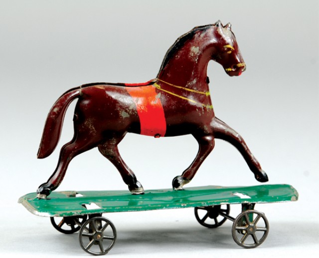 HORSE ON PLATFORM Attributed to