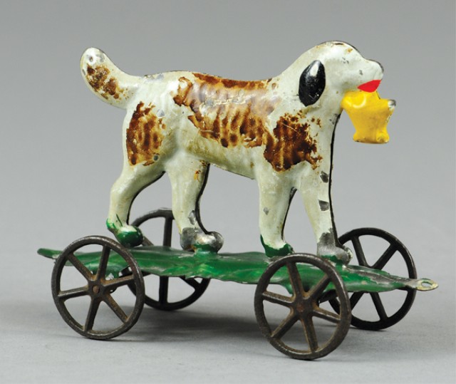 DOG WITH BASKET PLATFORM TOY Fallows 178d75