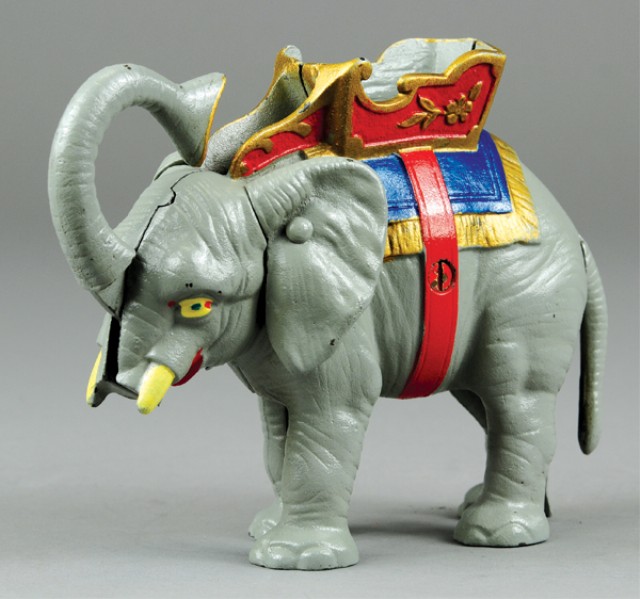 ELEPHANT HOWDAH PULL TALL MECHANICAL