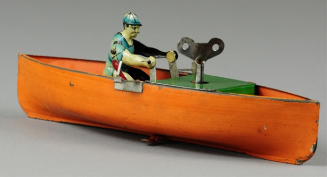 MAN IN ROWBOAT TOY Arnold Germany