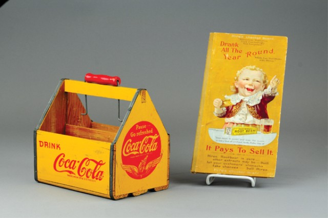 COCA COLA BOTTLE CARRIER AND ADVERTISING 178e17