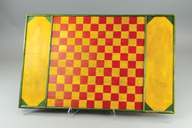 EARLY CHECKERBOARD c 1900 penciled 178f21