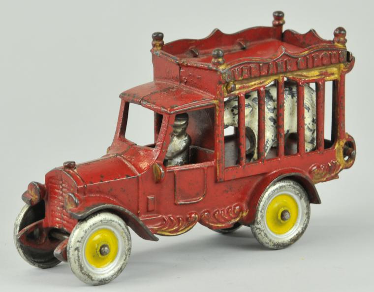 OVERLAND CIRCUS CAGE TRUCK Kenton painted