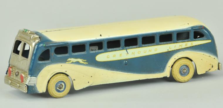 GREYHOUND BUS Arcade cast iron 17a7ac