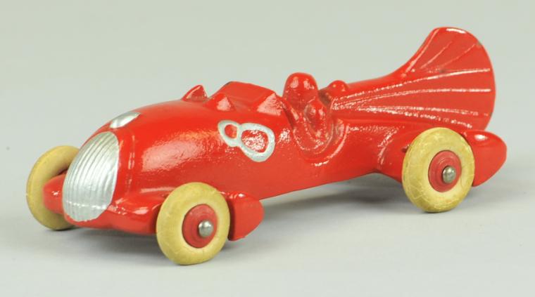 HUBLEY NO. 8 RACE CAR Cast iron