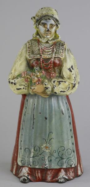 PEASANT GIRL DOORSTOP Judd Co  17a833