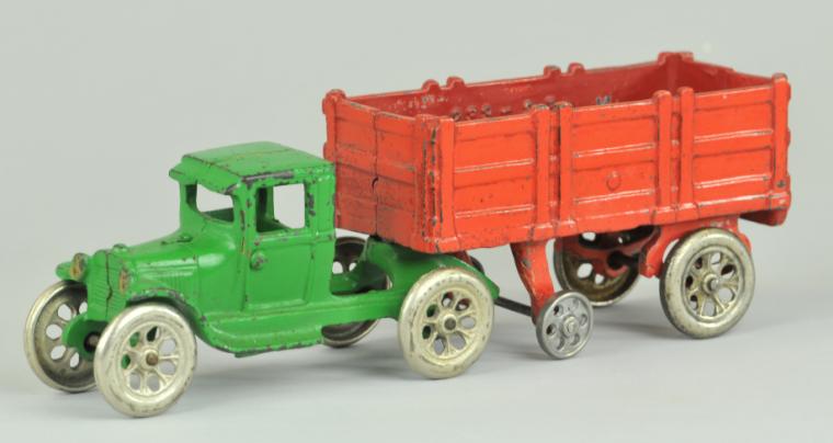 ARCADE 1931 STAKE TRUCK & TRAILER Cast