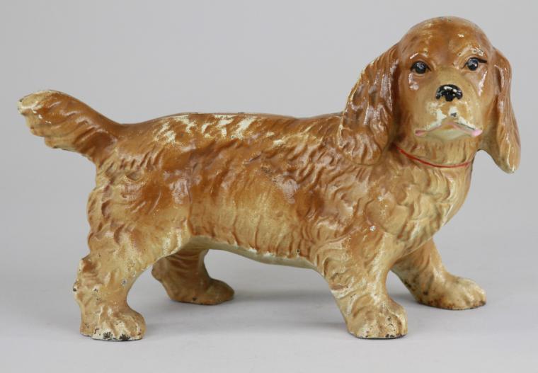 COCKER SPANIEL DOORSTOP Hubley 17a8dc