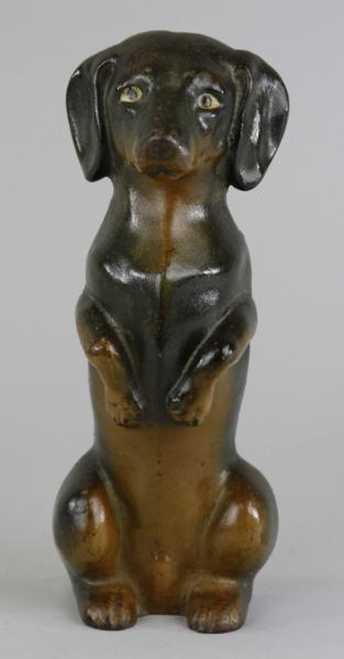 BEGGING DACHSHUND DOORSTOP ''Dick