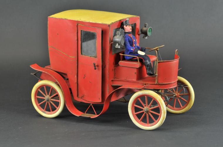 FRENCH HORSELESS CARRIAGE c 1900 17a978