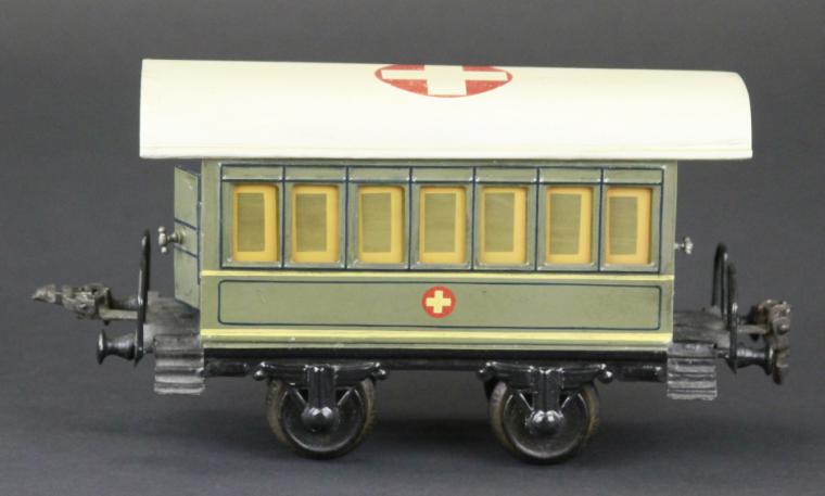 HANDPAINTED MARKLIN HOSPITAL CAR