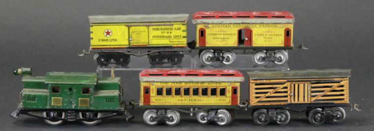 IVES TRAIN LOT Grouping includes: