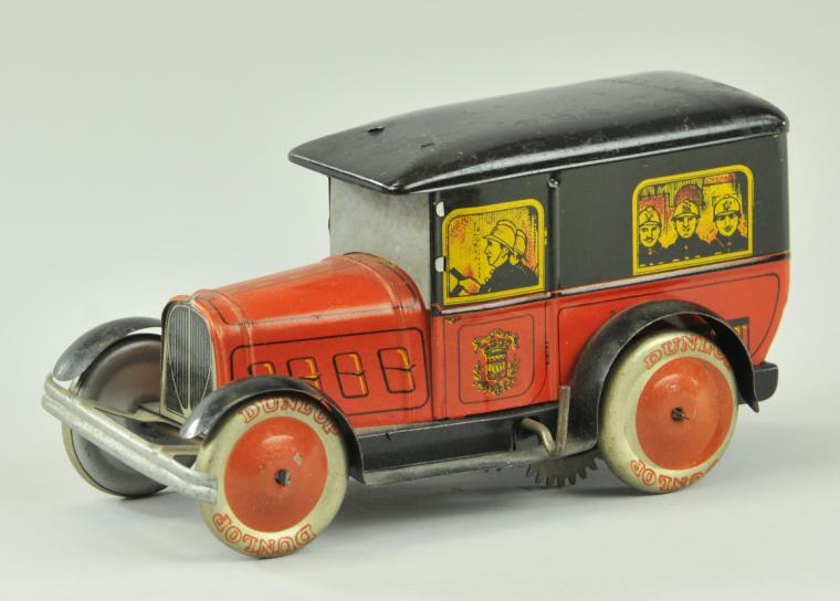 DEANDRIS FIRE TRUCK 1930s lithographed