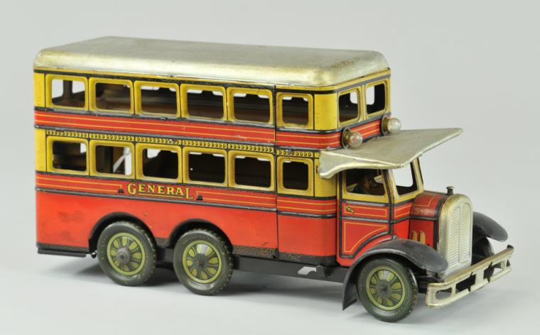 GUNTHERMANN DOUBLE DECKER BUS Germany 17a9f1