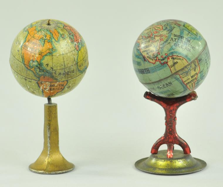 LOT OF TWO GLOBE PENNY TOYS Germany 17aa5f
