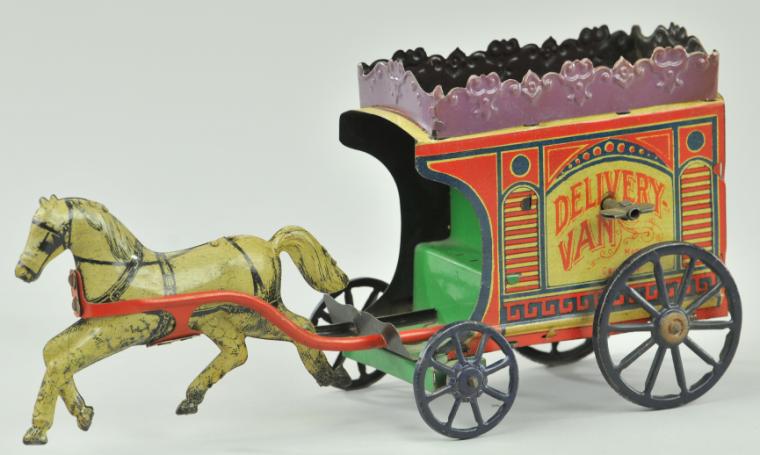 EARLY DELIVERY WAGON Lithographed