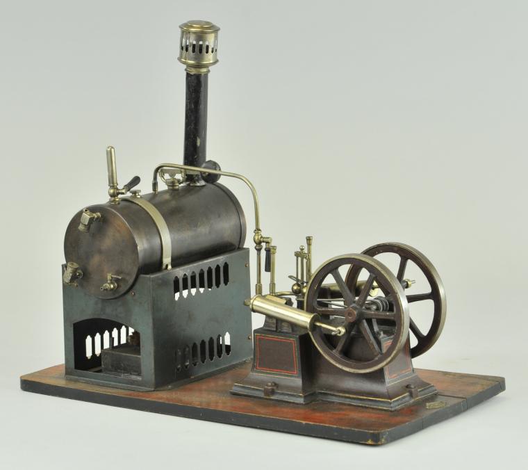 CARETTE STEAM ENGINE Germany horizontal 17aae4