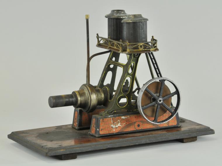 HOT AIR STEAM ENGINE Krause & Mohr single