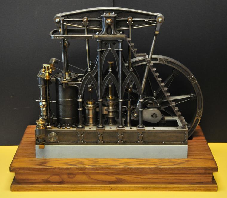 CATHEDRAL STYLED STEAM ENGINE Machined