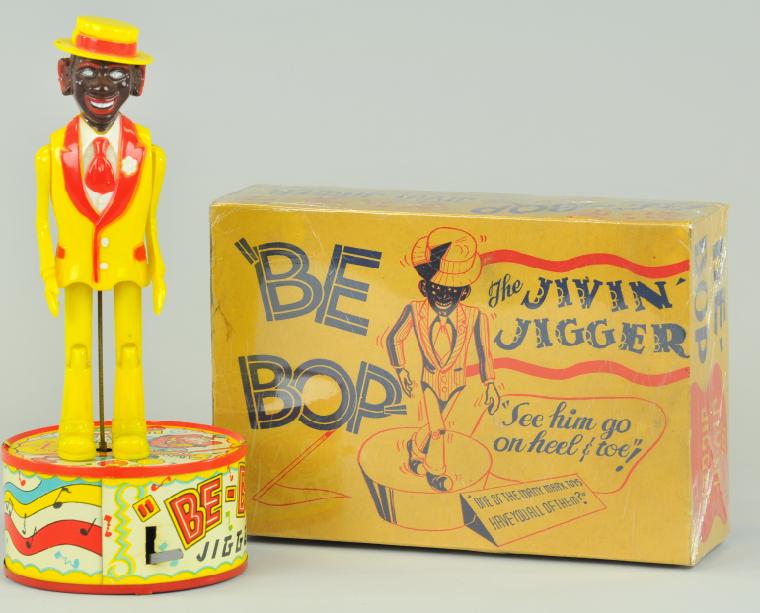 BE-BOP THE JIVIN JIGGER Marx toys lithographed