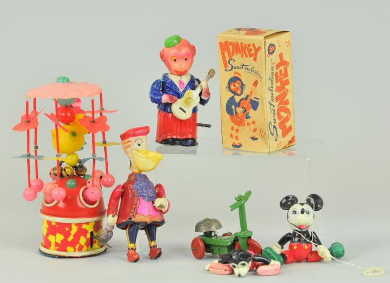 CELLULOID TOY GROUPING Japan lot 17ab67
