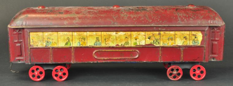 PRESSED STEEL TRAIN COACH Painted in