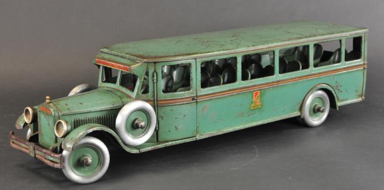 BUDDY L PASSENGER BUS Pressed steel